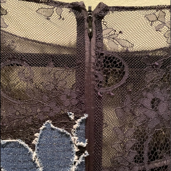 Rickie Freeman for Teri Jon * Stunning Lace Cocktail Dress * Size 6 - Picture 3 of 6